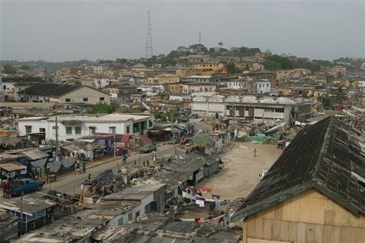 Place to See - Cape Coast - The city around the castle