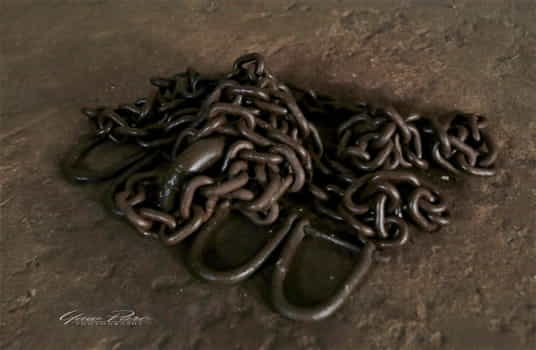 Place to See - Slave chain and shackles