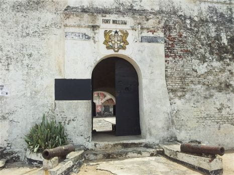 Place to See - The Crest above the door at Fort William