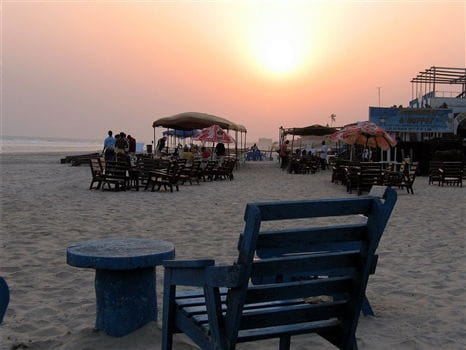 Place to See - Sunset at Labadi Beach